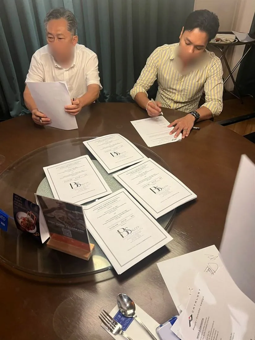 Investment agreement execution for UMK (KMN) Sdn Bhd and PO Catalyst Sdn Bhd
